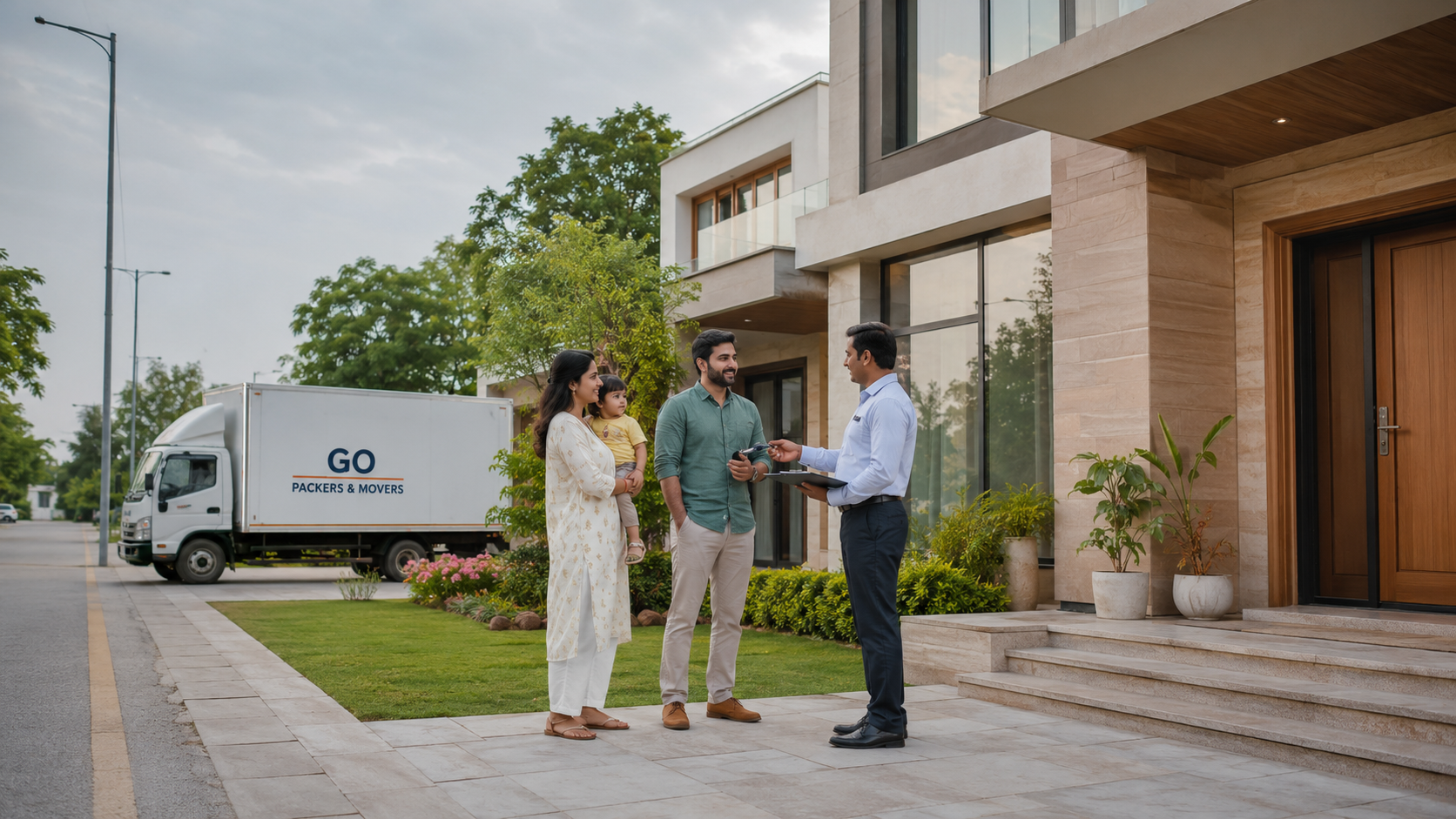 Go Packers and Movers team handling a professional relocation in Jaipur